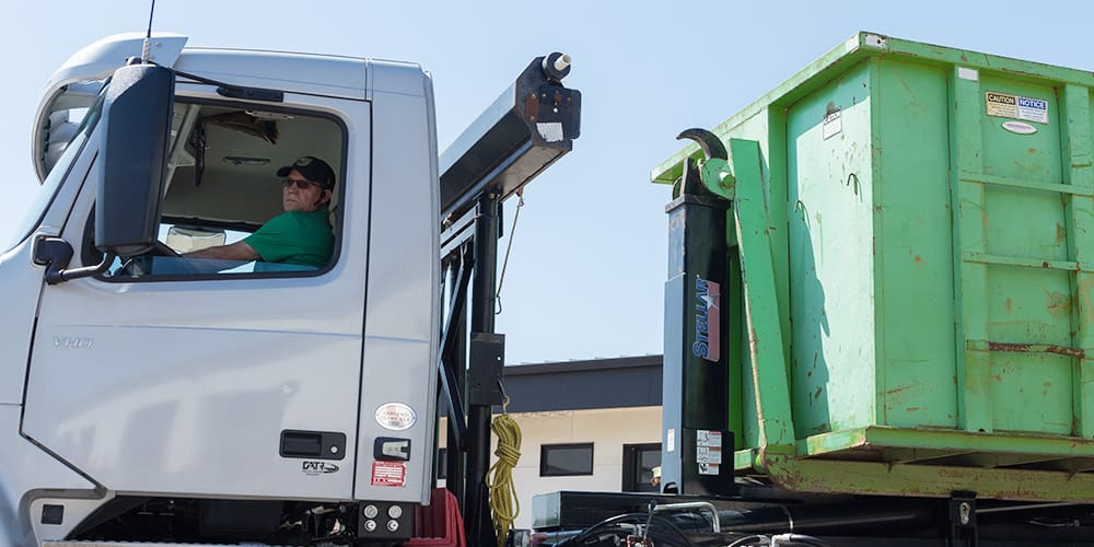 Travis Snider Hooklift operator