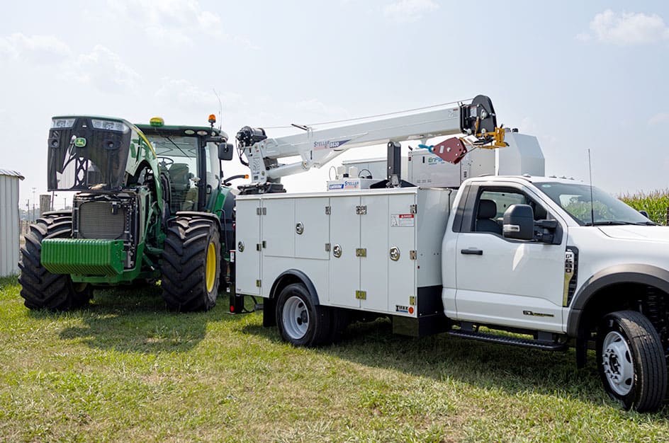 Stellar mechanics truck for the agriculture market.